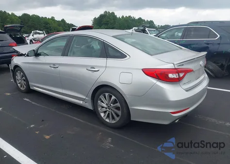 2016 Hyundai Sonata Sport/Limited z USA, uszkodzony, nr VIN 5NPE34AF7GH382676